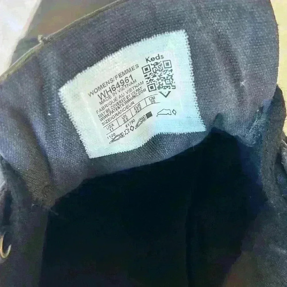 Less Jump Kick Duo Black Leather Lace Up Tennis Shoes Size 11 - Picture 4 of 7